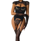 Noir Royale Corset Set