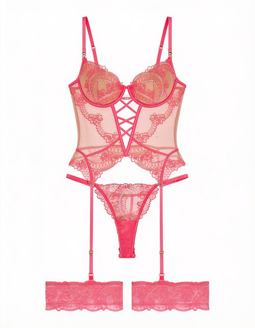 Camilla Blush Corset Set